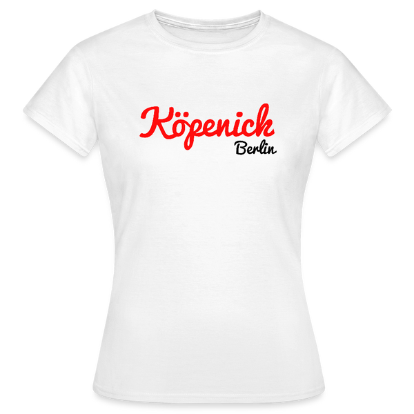 Köpenick - Frauen Premium T-Shirt - Weiß