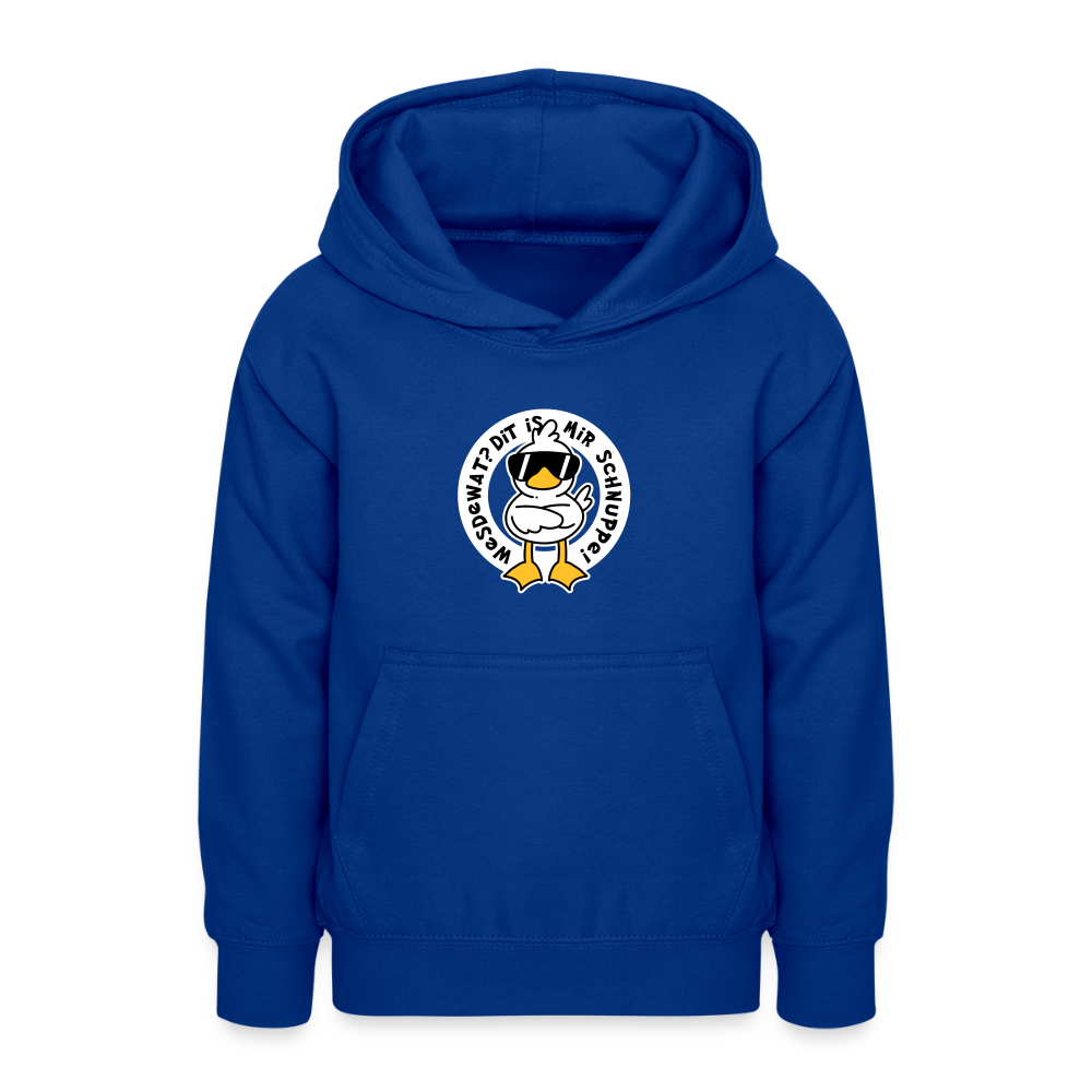 Wesdewat? - Teenager Hoodie - Royalblau