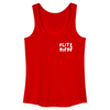 Flitzpiepe - Frauen Bio Tank Top - Rot