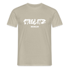 Steglitz - Männer Premium T-Shirt - Sandbeige