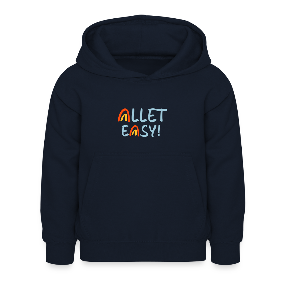 Allet Easy! - Kinder Hoodie - Navy