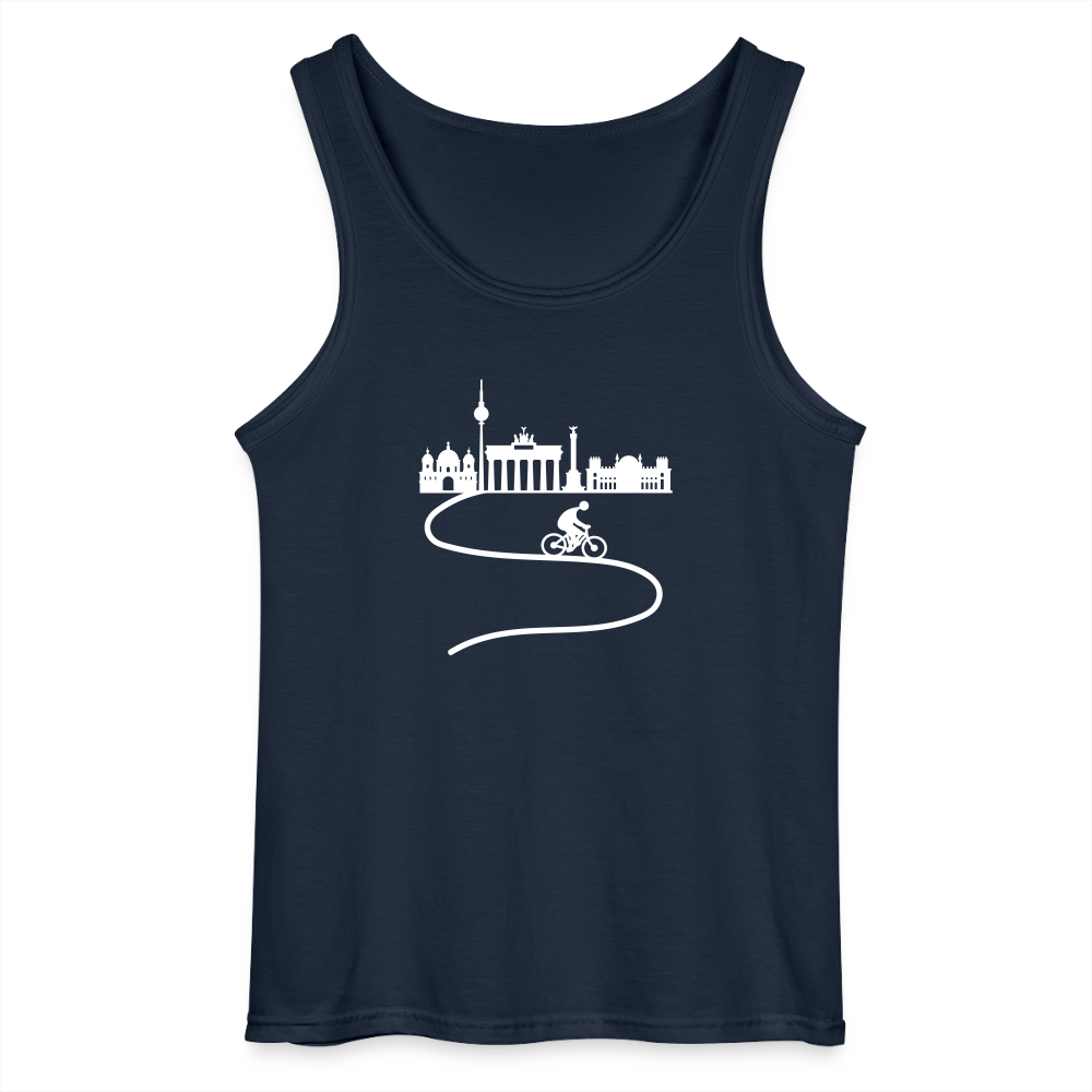 Aus der Stadt - Männer Tank Top - Navy