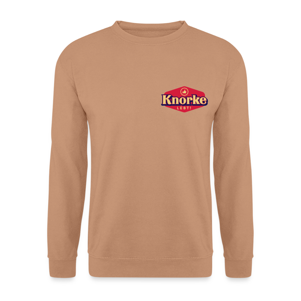 KNORKE lebt! - Unisex Pullover - Mocca