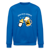 unsa ersta Vatatach! - Unisex Bio Sweatshirt - Königsblau