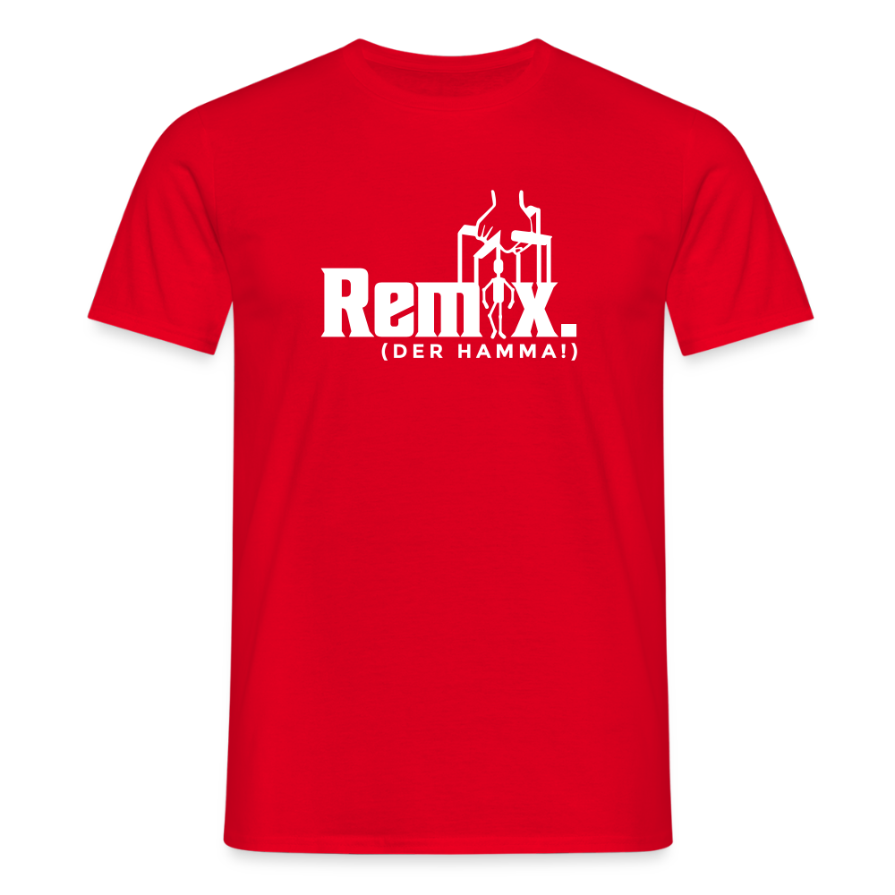 Remix. - Männer Premium T-Shirt - Rot
