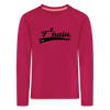 F'hain - Kinder Langarmshirt - dunkles Pink