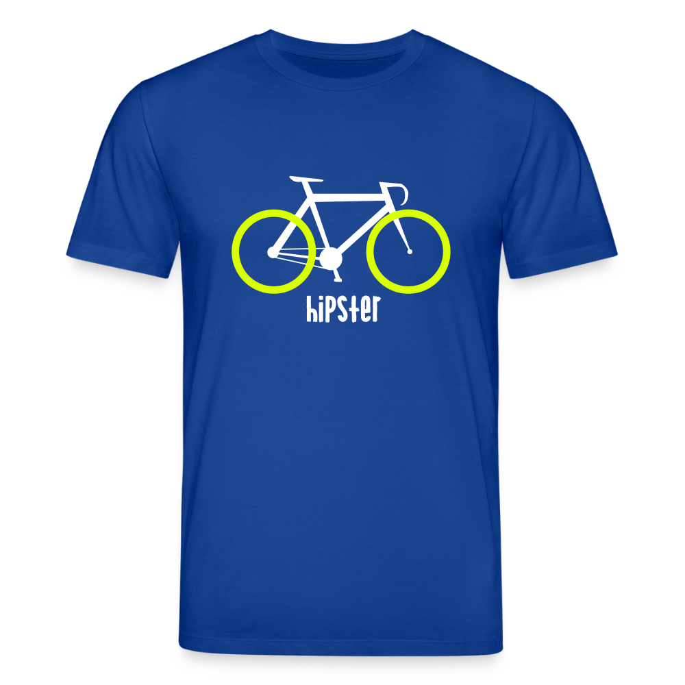 Berlin Hipster Bike - Unisex Bio T-Shirt - Dunkelblau