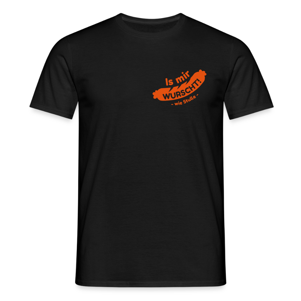 Is mir Wurscht - Männer Premium T-Shirt - Schwarz