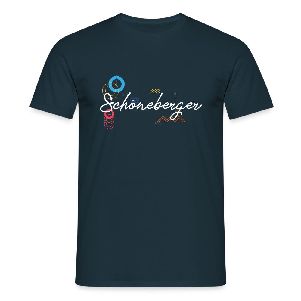 Schöneberger - Männer Premium T-Shirt - Navy