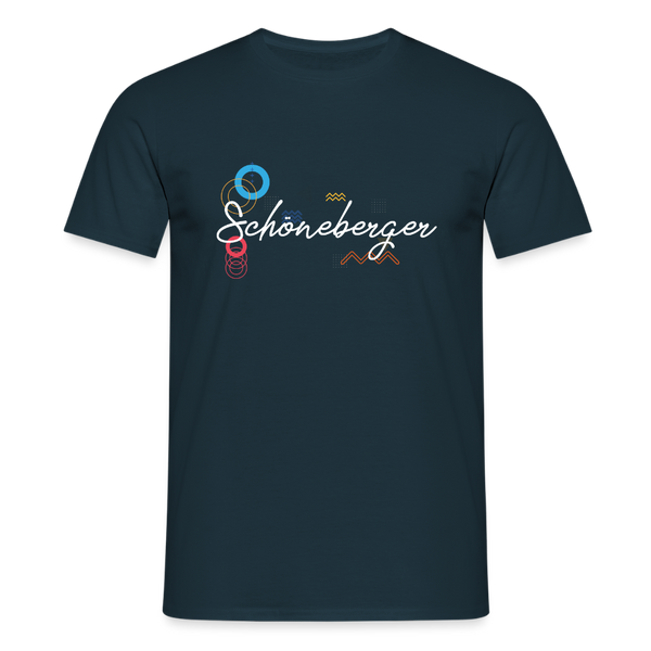 Schöneberger - Männer Premium T-Shirt - Navy
