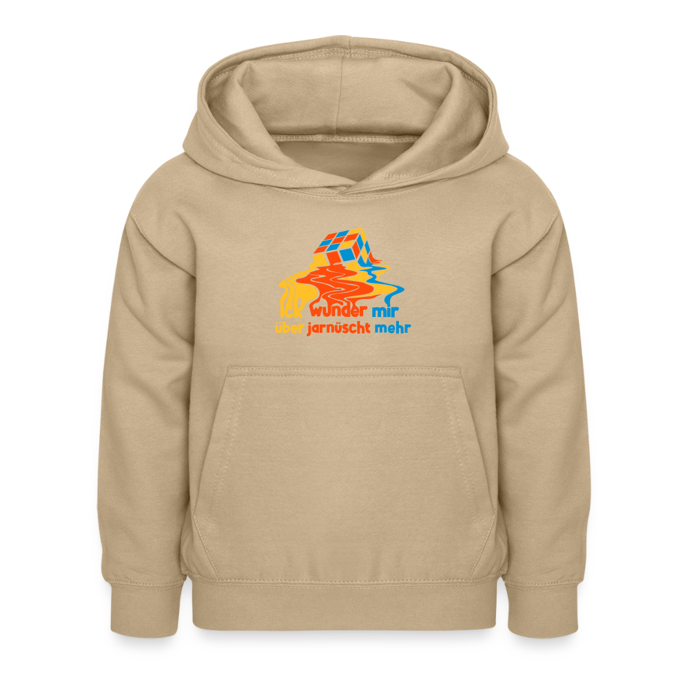 Ick Wunder Mir - Kinder Hoodie - Sand