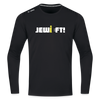 Jewieft! - Männer Sport Langamshirt - Schwarz