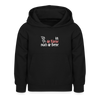 Ick, die Kleene, mach dir Beene! - Kinder Hoodie - Schwarz