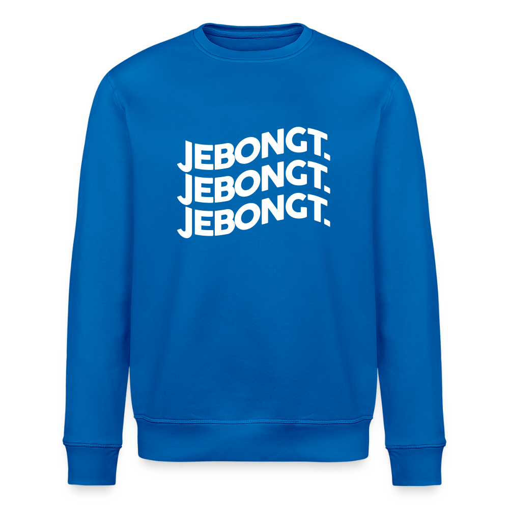Jebongt! - Unisex Bio Sweatshirt - Königsblau