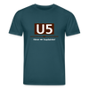 U5 - Unisex Bio T-Shirt - Dunkles Petrol