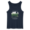Grönland oder Grunewald - Männer Tank Top - Navy