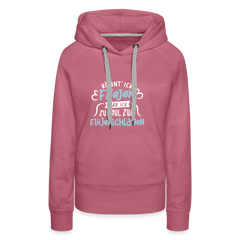 Könnt' ick fliejen, wär ick zu faul zum Flüjelschlagen - Frauen Premium Hoodie