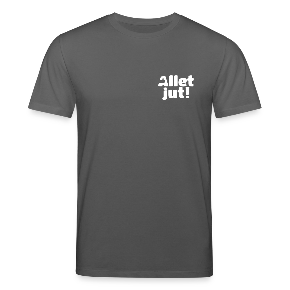 Allet Jut - Unisex Bio T-Shirt - Anthrazit