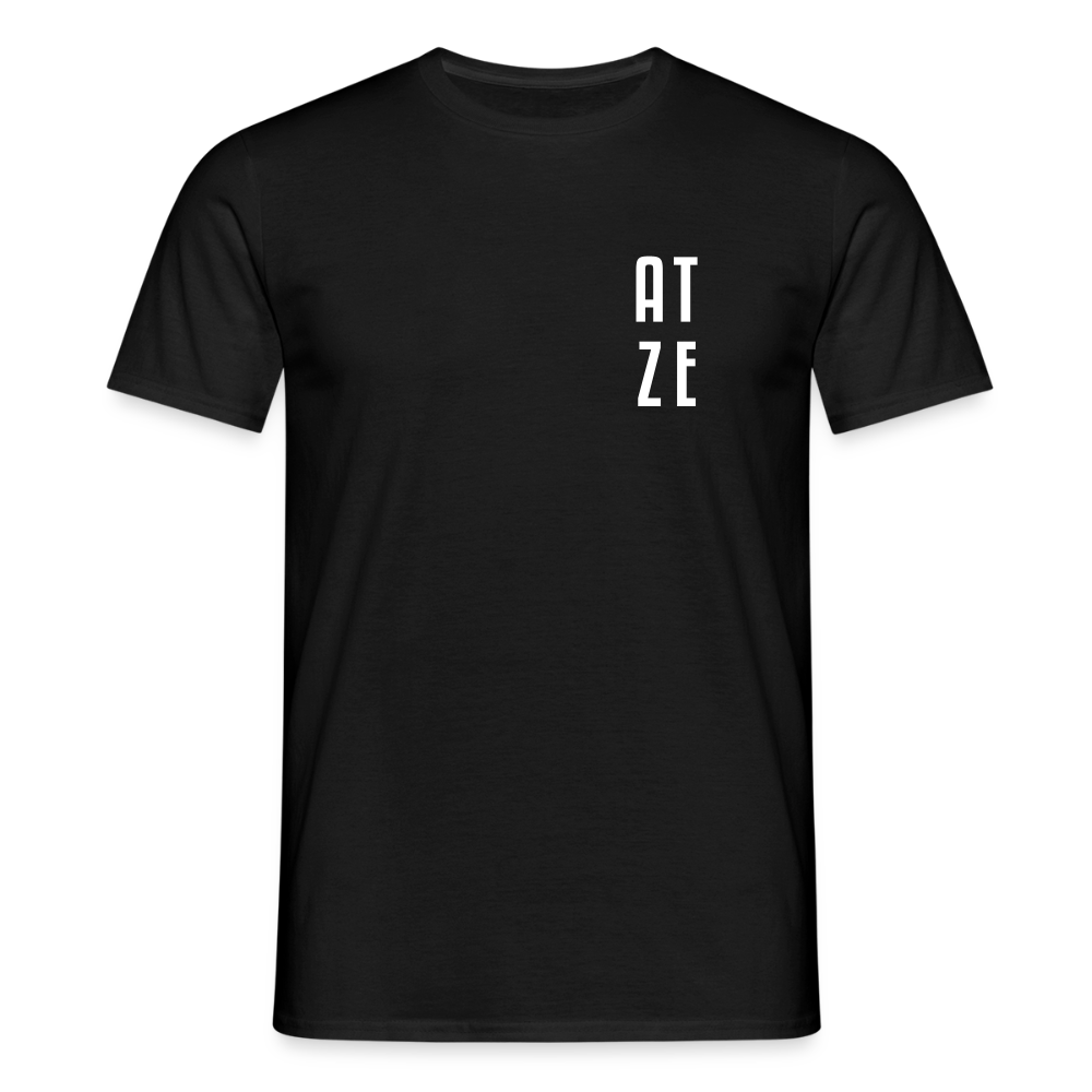Atze - Männer Premium T-Shirt - Schwarz