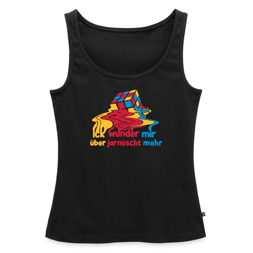 Ick Wunder Mir - Frauen Bio Tank Top - Schwarz
