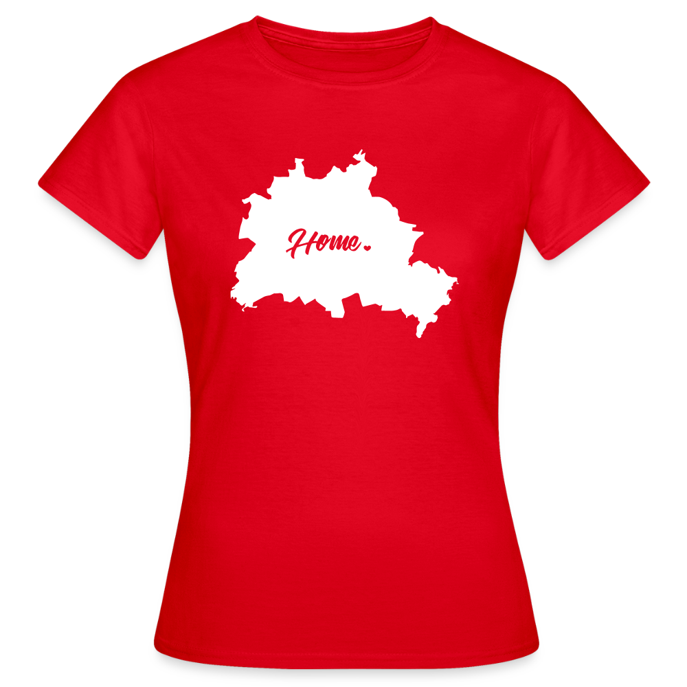 Heimat Berlin - Frauen Premium T-Shirt - Rot