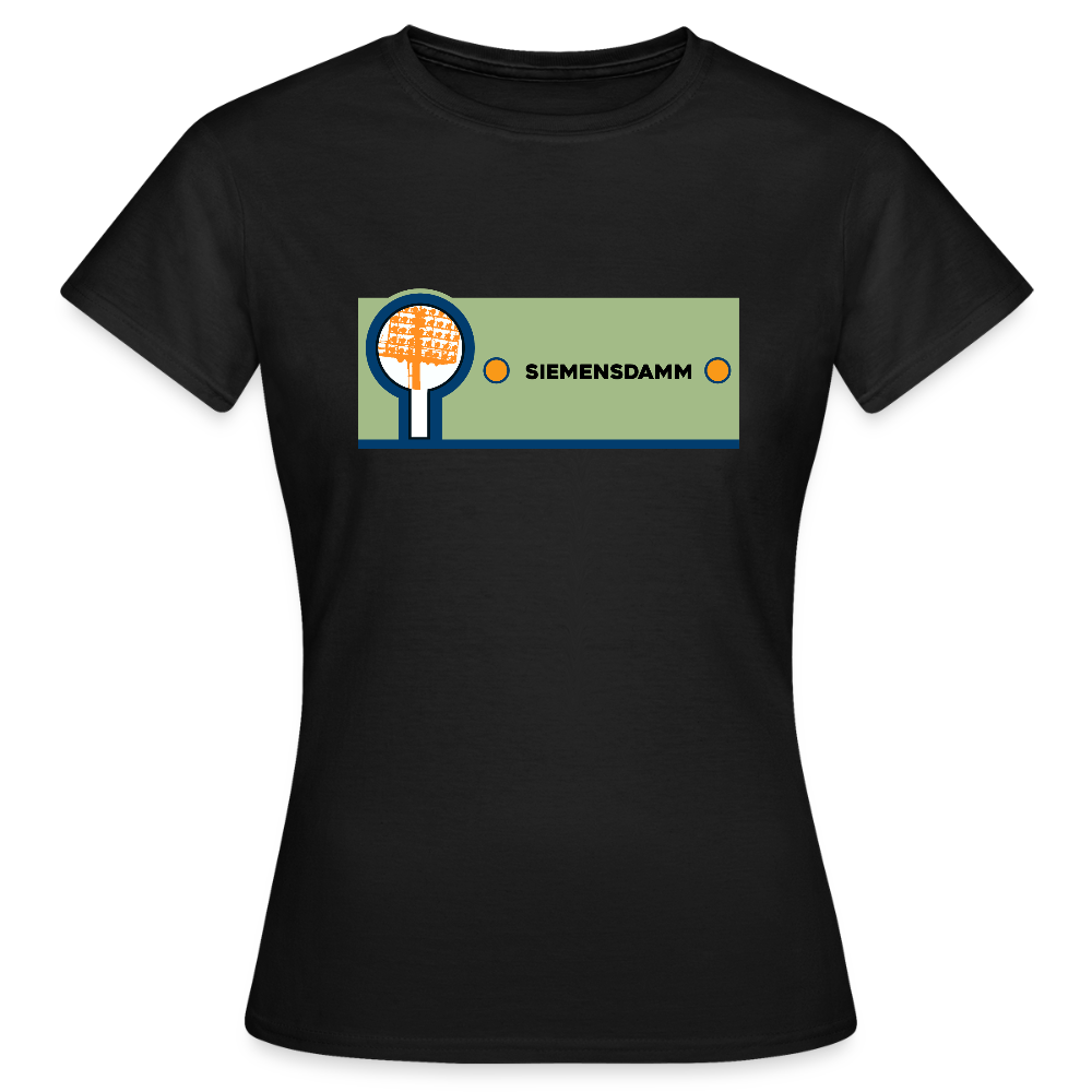 Siemensdamm - Frauen Premium T-Shirt - Schwarz
