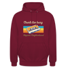 Charlottenburg Hippest Neighborhood - Unisex Hoodie - Bordeaux