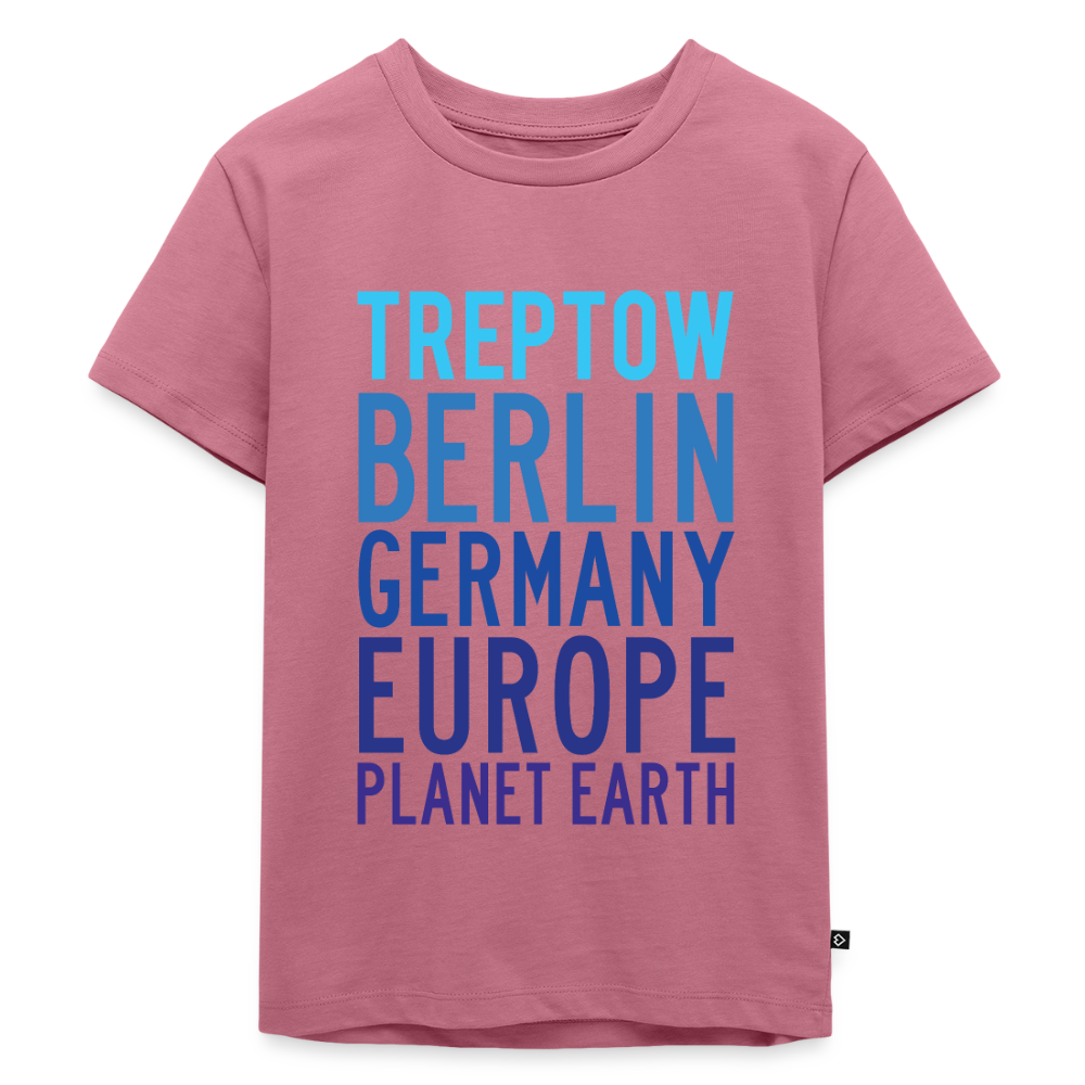 Treptow Planet Earth - Kinder Premium T-Shirt - Mauve