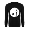 Hund am Fernsehturm - Unisex Pullover - Schwarz
