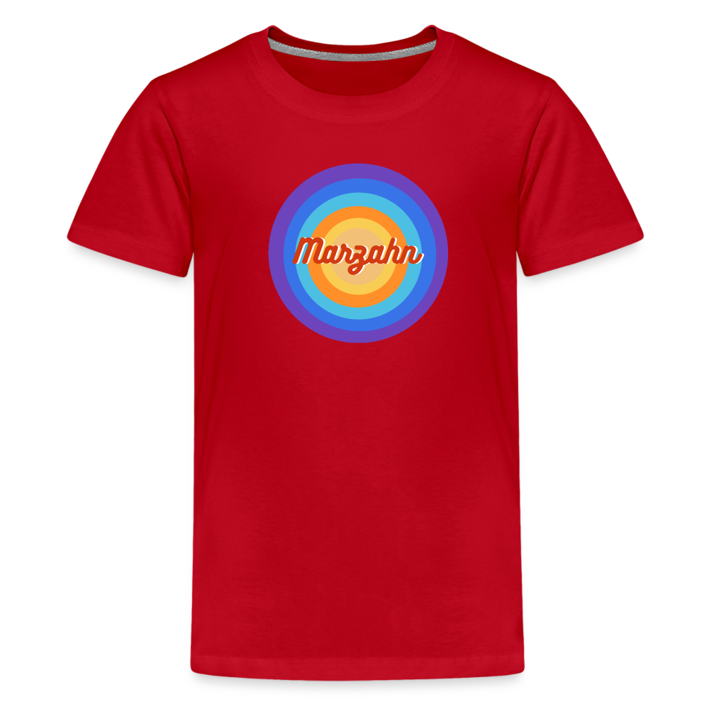 Marzahn Retro - Teenager Premium T-Shirt - Rot
