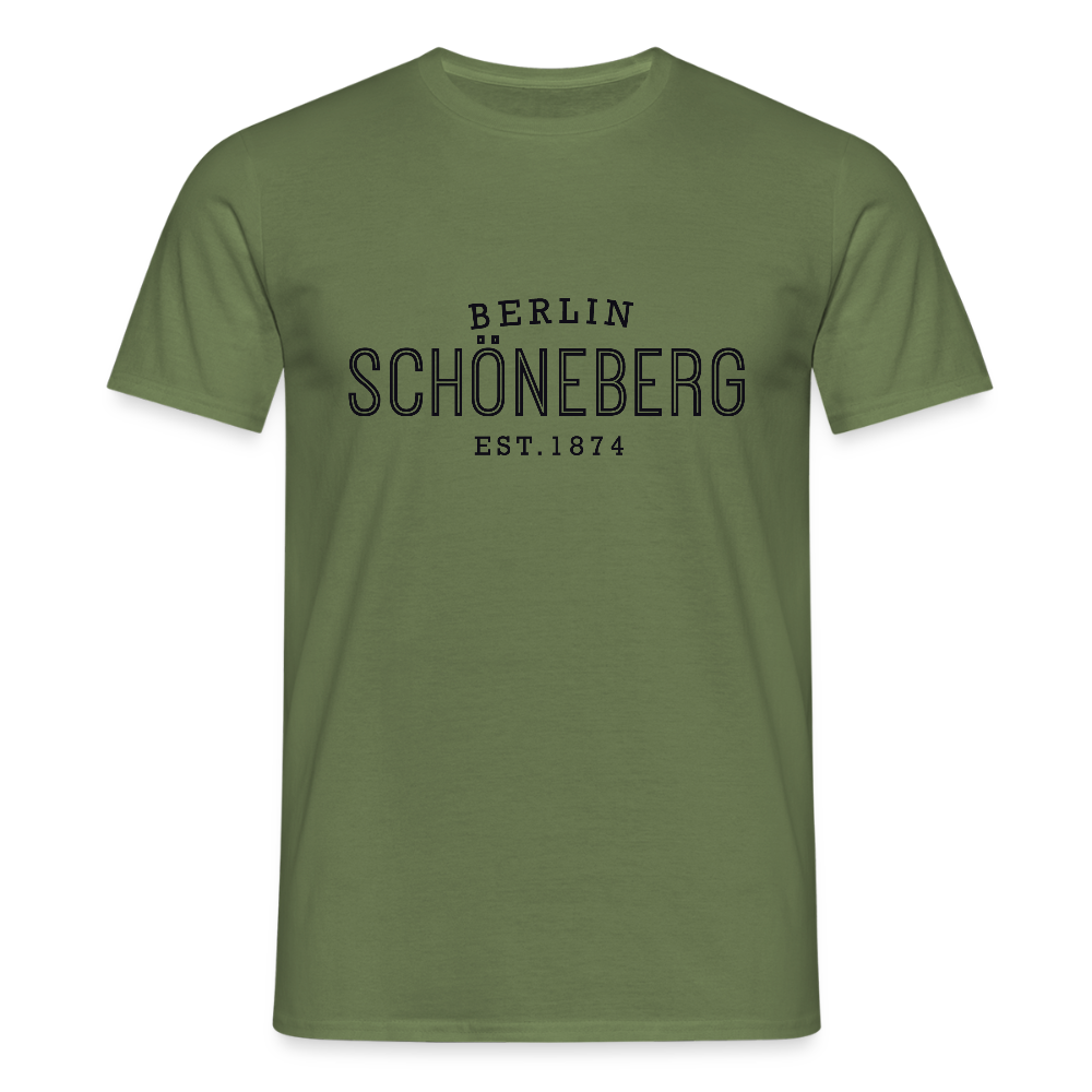 Schöneberg  - Männer Premium T-Shirt - Militärgrün