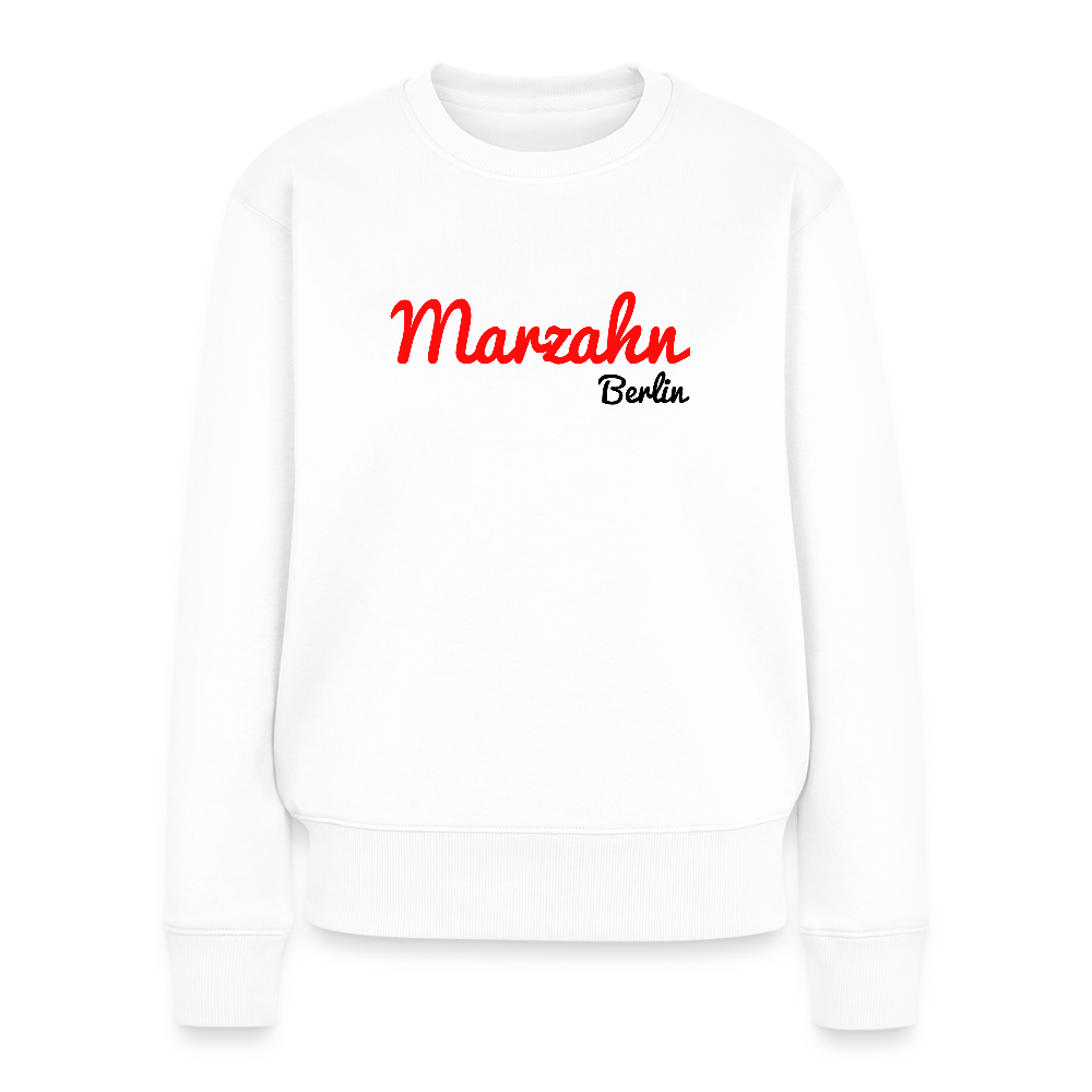 Marzahn Berlin - Frauen Premium Pullover - Weiß