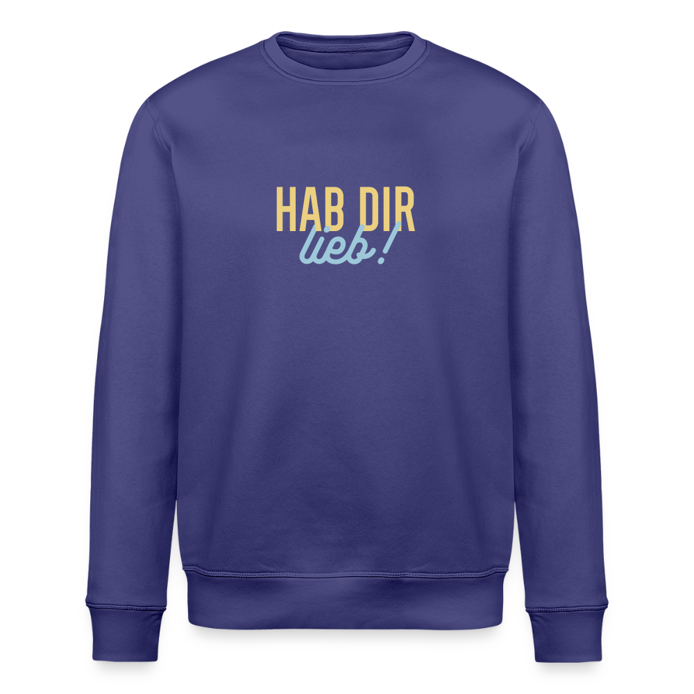 Hab Dir Lieb! - Unisex Bio Sweatshirt - Dämmerung