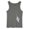Fernsehturm Geometrie - Männer Tank Top - Anthrazit