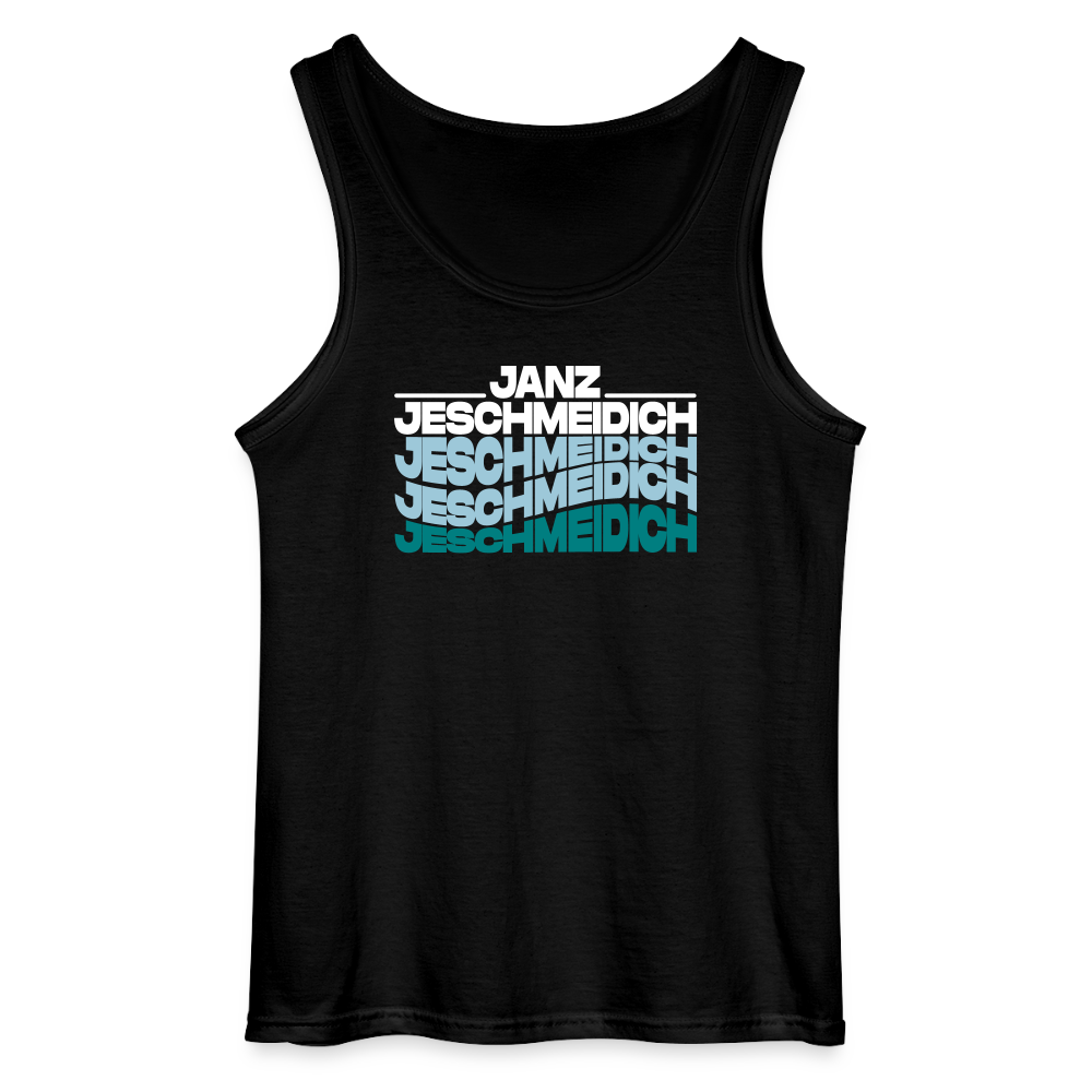 Janz Jeschmeidich - Männer Tank Top - Schwarz