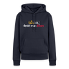 Lach ick, denkt man Böses - Frauen Premium Hoodie - Navy