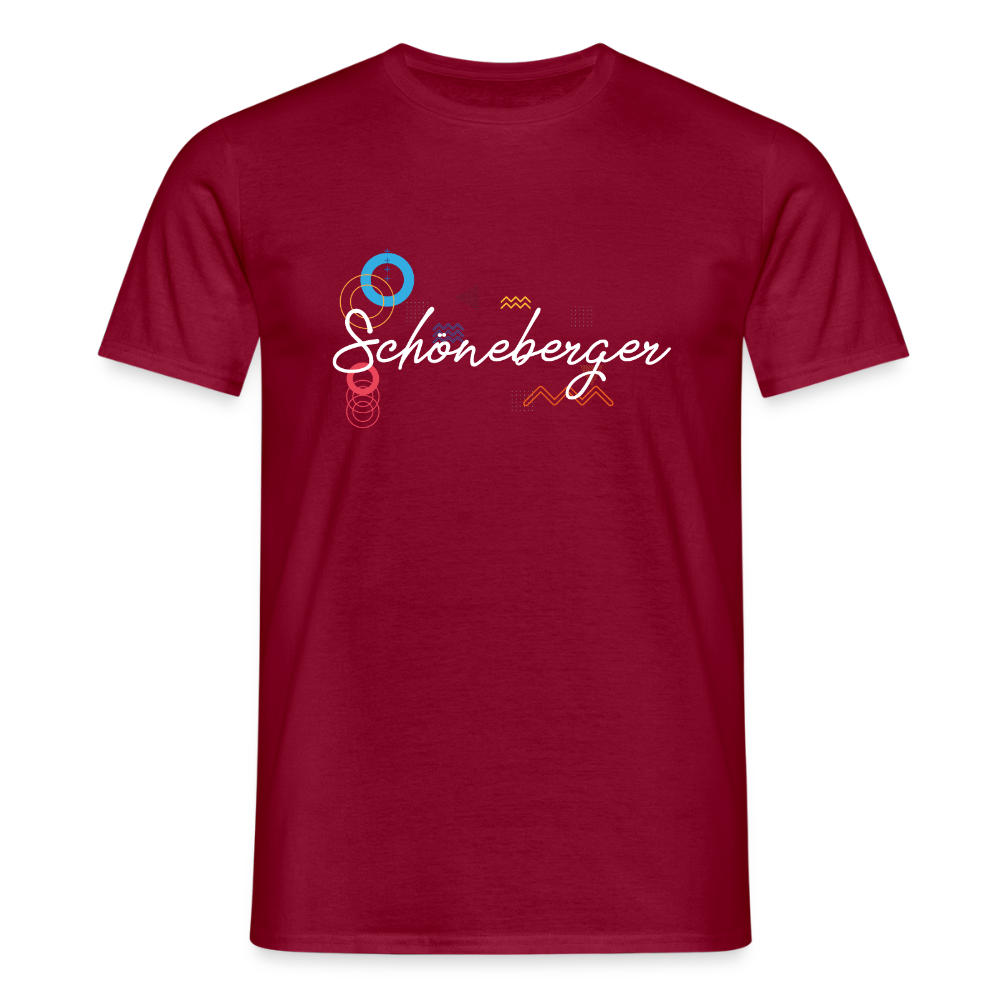 Schöneberger - Männer Premium T-Shirt - Ziegelrot