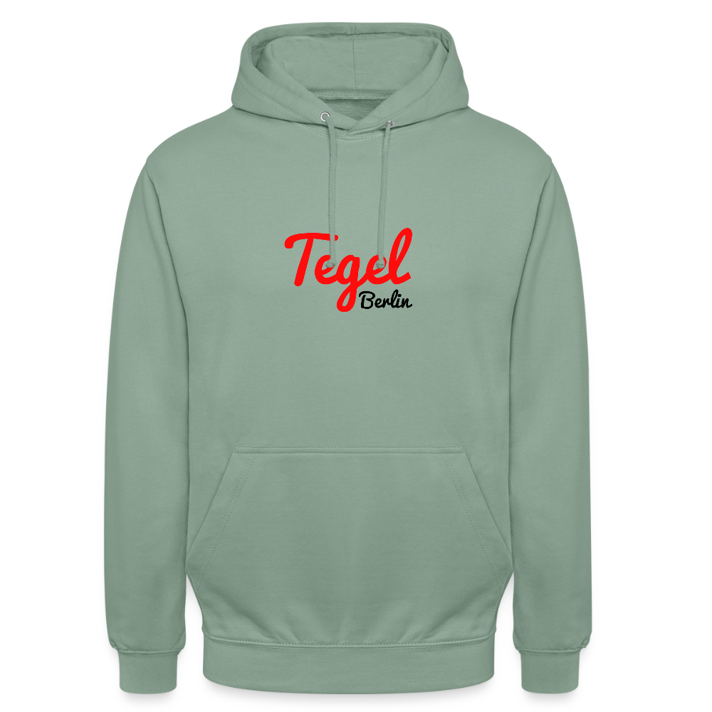 Tegel Berlin - Unisex Hoodie - Graugrün