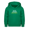 aba jut, uff jeht's! - Kinder Hoodie - Kelly Green