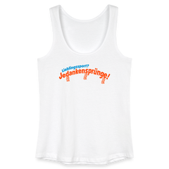 Lieblingssport? Jedankensprünge! - Frauen Bio Tank Top