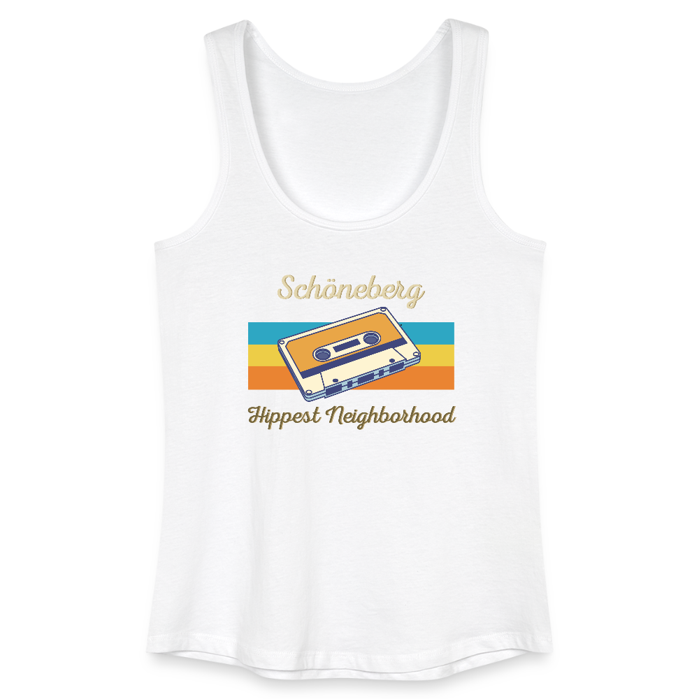 Schöneberg Hippest Neighborhood - Frauen Bio Tank Top - Weiß