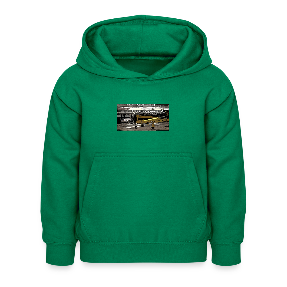 Tempelhof Flugzeug - Kinder Hoodie - Kelly Green
