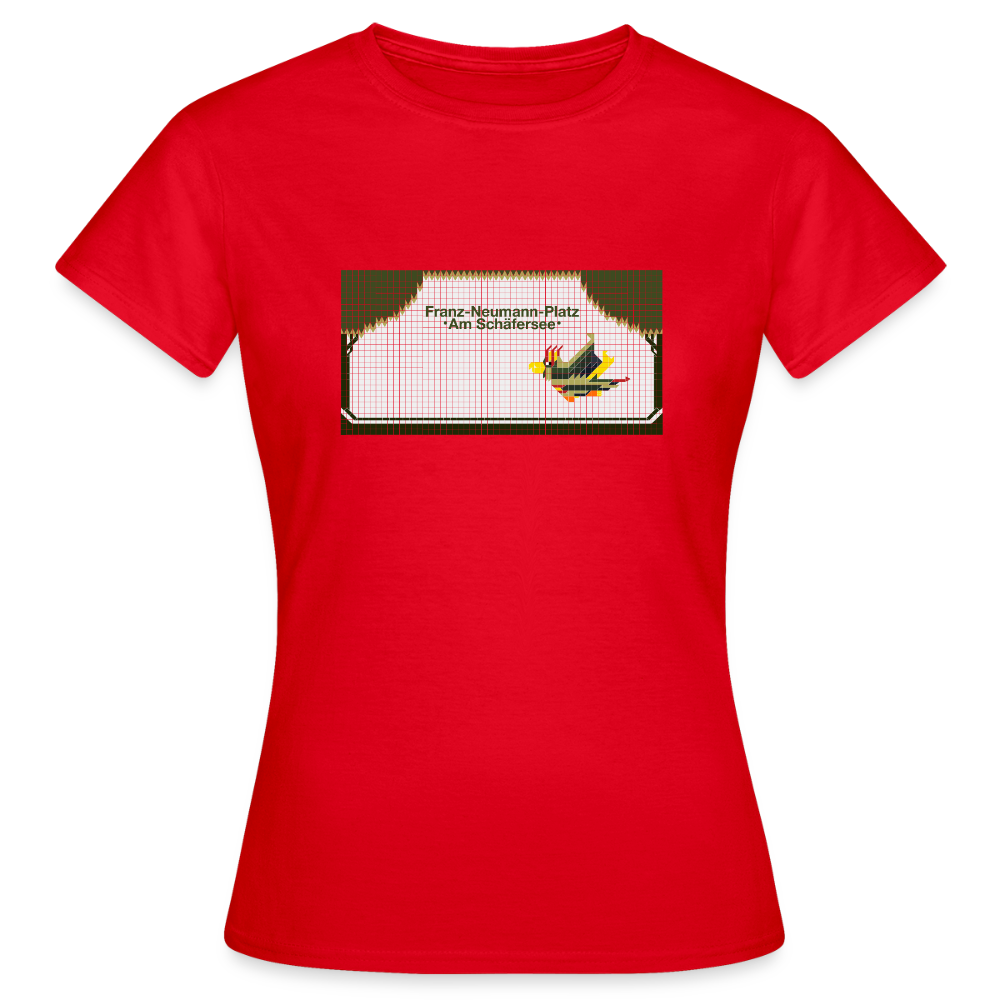 Franz-Neumann-Platz - Frauen Premium T-Shirt - Rot
