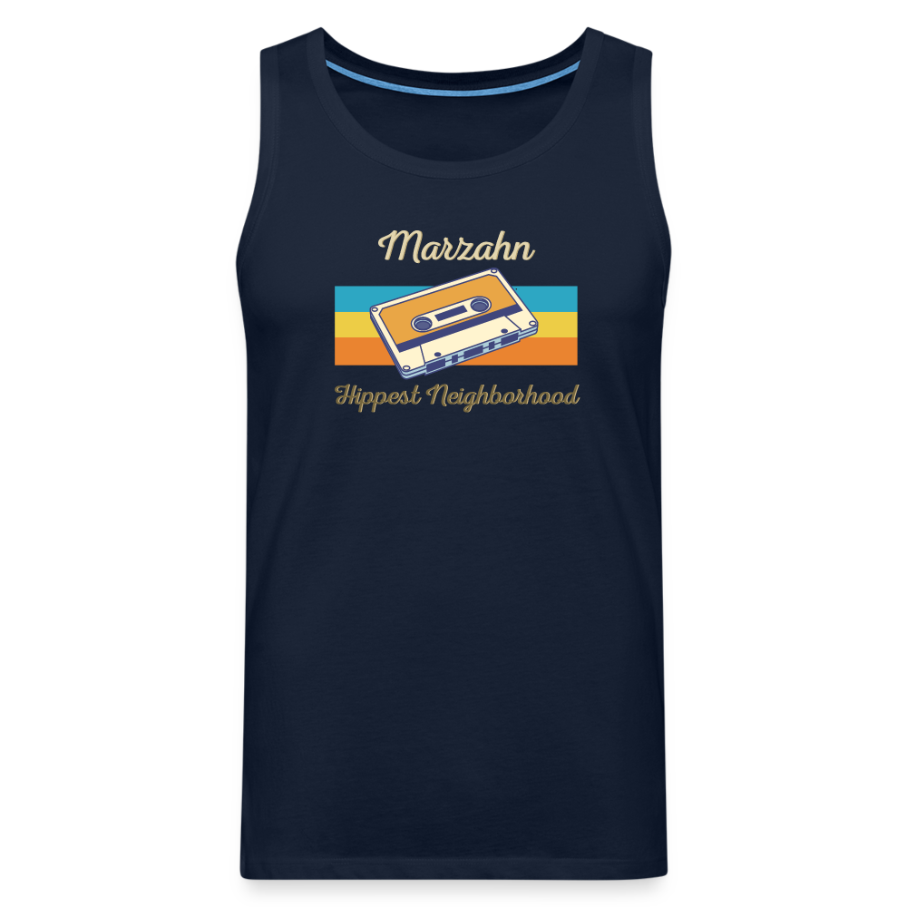 Marzahn Hippest Neighborhood - Männer Premium Tank Top - Navy