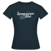 Spreewasser im Blut - Frauen Premium T-Shirt - Navy