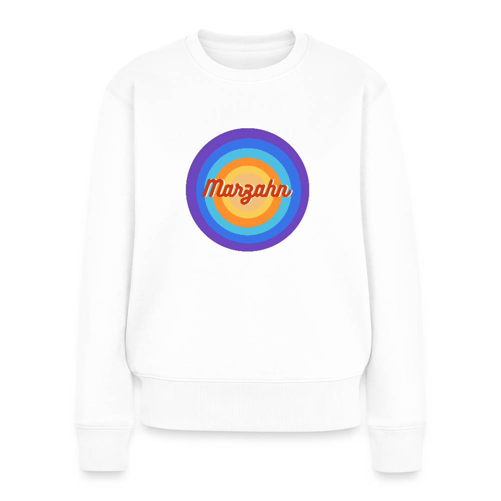 Marzahn Retro - Frauen Premium Pullover - Weiß