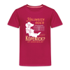Kolumbien oder Köpenick - Kinder Premium T-Shirt - dunkles Pink