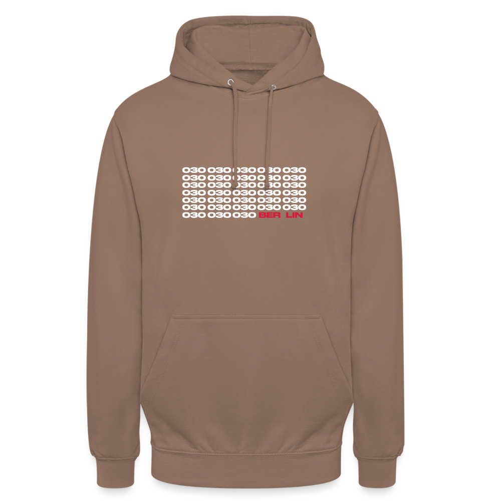 030 Berlin - Unisex Hoodie - Mokka