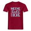 Meene Töle und Icke - Männer Premium T-Shirt - Ziegelrot