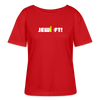 Jewieft! - Relaxed Rundhals Frauen Bio-T-Shirt - Rot